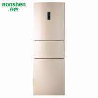 Ronshen/容声BCD-221WKD2NE钛空金 221升 三开门小型 风冷无霜 宽幅变温电冰箱家用