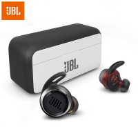 JBL FLOW入耳式真无线运动蓝牙耳机 跑步防水防汗音乐耳机 苹果安卓通用耳麦 充电盒 黑色