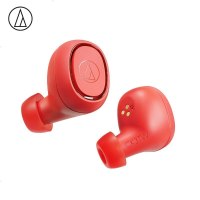 铁三角(audio-technica) ATH-CK3TW 真无线蓝牙发烧入耳式耳机 蓝牙5.0 红色 跑步耳麦