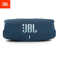 JBL CHARGE5 音乐冲击波五代 便携式蓝牙音箱+低音炮 户外防水防尘音箱 桌面音响 增强版赛道扬声器 蓝色