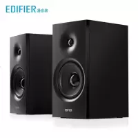 EDIFIER/漫步者 R1080BT多媒体木质音箱蓝牙小音响台式电脑低音炮 黑色 台式电脑音箱