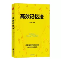 正品 高效记忆法 快速记忆方法书籍 风靡全球的记忆法 提高孩子学生记忆力的书 大脑思维训练过目不忘图像化思维教程书