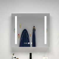 智能镜柜挂墙式卫生间壁柜储物柜时间防雾除雾梳妆浴室柜镜子柜安心抵