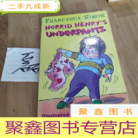 正 九成新Horrid Henry's Underpants (Main Readers) 淘气包亨利故事书-内裤风波