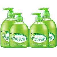 芦荟抑菌洗手液500g儿童成人通用保湿家用正品清香型消毒 4瓶装500g*4