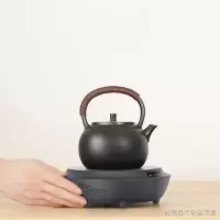 现代简约新款电陶炉黄金蛋家用茶壶 烧水茶道泡茶电淘炉煮茶茶炉 白色