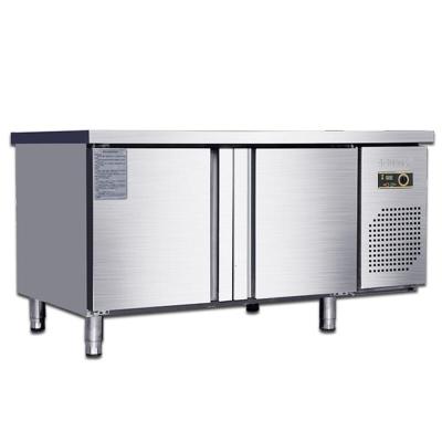 [精选]志高冷藏工作台保鲜柜作台水吧台奶茶店设备冷冻冰柜商用冰箱 200x80x80cm 冷藏