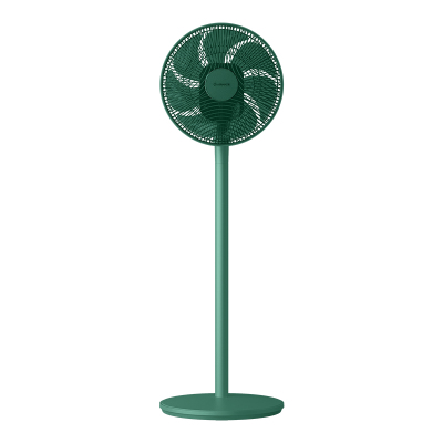 绿色 艾美特电风扇节能遥控大风落地扇家用宿舍定时台立式摇头电扇