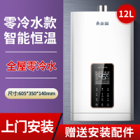 志高零冷水燃气热水器家用天然气液化气煤气强排式12升恒温 ①②升零冷水上门安装 天然气