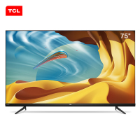 TCL智屏 75V6 75英寸彩电 4K超高清 AI声控全面屏 家庭影院智能大屏液晶平板电视机