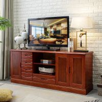 符象中式木质电视柜高柜 1.8/2米现代客厅地柜影视柜家用储物柜高75cm