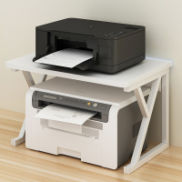 放打印机置物架办公室桌上置物架针式收纳的架子多落地桌子支架电脑桌面