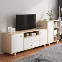 电视柜现代简约高款客厅小户型主卧室符象木质腿电视机柜组合墙柜简易