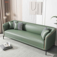 符象沙发小户型科技布客厅现代简约轻奢三人位简易服装店小沙发