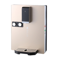 速热管线机壁挂式冷热型家用超薄台式开水机无胆直饮机即热饮水机|金色 A8制冷款
