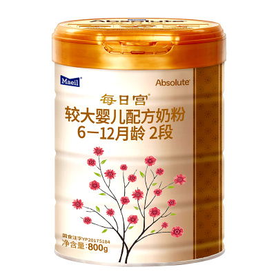 [22年4月产无积分]Maeil每日宫韩国原装进口2段800g*6罐 较大幼儿配方奶粉