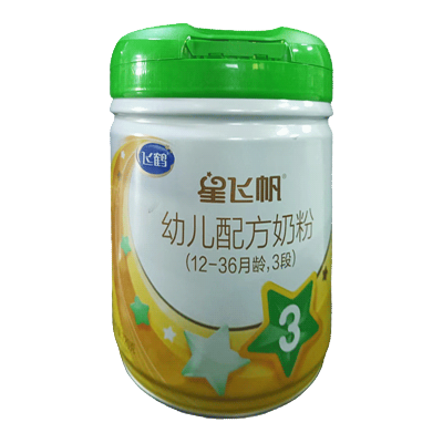 [21年12月产]飞鹤星飞帆3段有机720g*6罐 婴幼儿配方奶粉