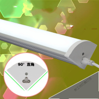 苏宁放心购 t5t8LED灯管日光灯一体化支架90度墙角直角灯长条灯家用节能光管
