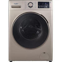 惠而浦(Whirlpool) WFC100624RG（流沙金） 10公斤变频滚筒洗衣机 高温除螨 顽渍净
