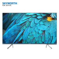 创维(SKYWORTH) 55Q40 (55英寸)点翠蓝工艺 全面屏 超清薄 全时AI 远场语音 4K超高清 平板电视机