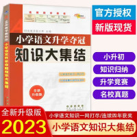 2023新版小学语文升学夺冠知识大集结语文小升初总复习资料辅导书