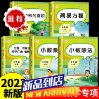 五年级上册数学专项强化训练人教版小数乘除法简易方程数学练习册