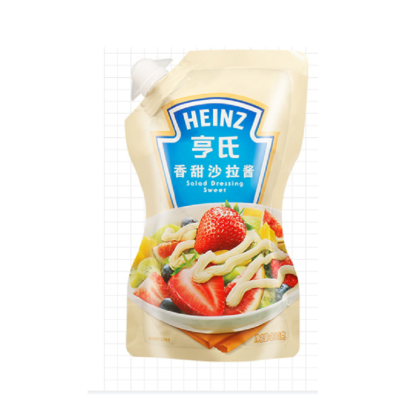 亨氏香甜沙拉酱200g*2袋家用水果蔬菜沙拉酱色拉酱寿司三明治食材