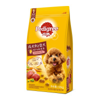 成犬狗粮1.8kg牛肉味中小型犬专用牛肉味比熊泰迪贵宾通用型犬主粮