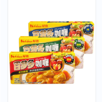 好侍百梦多咖喱块 日式速食咖喱酱家用调味料 原味微辣辣味100g*3盒装