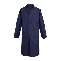 蓝色耐磨工作服男女士蓝大褂长袖长款围裙防尘罩衣劳保搬运定制