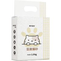 原味豆腐猫4斤2kg砂低尘除臭低尘可冲厕所猫咪用品