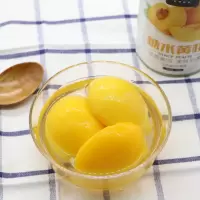 2罐黄桃 糖水黄桃罐头整箱新鲜水果罐头糖水对开黄桃罐头