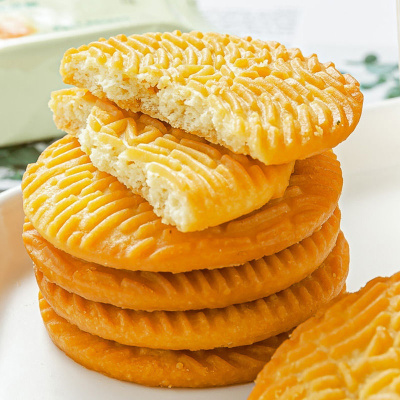 猴头菇饼干[3斤装] 含糖[微甜 大众口味]猴头菇猴菇饼干 粗粮饼干代餐早餐饼干