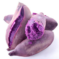 紫薯5斤 新鲜地瓜紫心红薯 冰淇淋紫薯 番薯一点红 花心小香薯