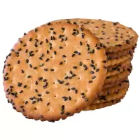 [早餐饼干]黑芝麻薄脆饼干零食小吃大礼包休闲零食饼干批发
