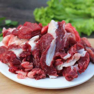 4斤筋头巴脑剔骨牛肉牛肉条生鲜牛肉批发调理口感鲜嫩 筋头巴脑4斤装