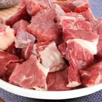 赛卡伊 批发农家新鲜牛肉 原切零添加黑椒牛排肉牛腩 牛腱子牛骨清真烧烤 2斤装小块牛腩肉(碎牛腩)