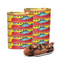 赛卡伊 鱼罐头优质豆豉鱼罐头鱼即食罐头食品鱼罐头下饭菜熟食肉小吃零食