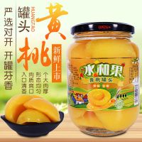 赛卡伊 新鲜黄桃罐头大瓶水果罐头水果一箱510×2/4瓶水果罐头混合批发