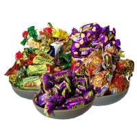 俄罗斯进口紫皮混合装果仁巧克力kdv礼盒装喜糖果年货零食品礼包