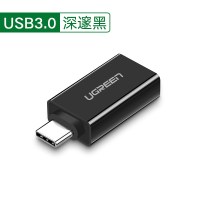 otg数据线转接头type-c转usb2/3.0安卓平板接u盘下载mp3转换器连|USB3.0黑色-转接头