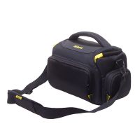 单反相机包便携单肩摄影包微单数码包d800d810d850d80d90d750|大号升级加厚款+肩带+礼品+送腰带.