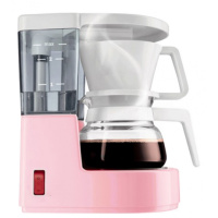 家用办公室小型法耐(FANAI)美式滴滤漏手冲煮咖啡机壶 粉红色