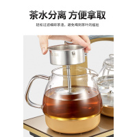 D88升级款全自动电茶炉法耐(FANAI)玻璃烧水壶煮茶器茶台20x37嵌入正版 乳白色玻璃煮茶器