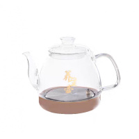 D88升级款全自动电茶炉法耐(FANAI)玻璃烧水壶煮茶器茶台20x37嵌入正版 白色玻璃烧水壶