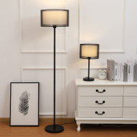 如华福禄落地灯ins北欧创意个性简约现代卧室床头客厅沙发遥控 立式台灯