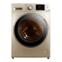 美的全自动滚筒洗衣机家用迷你小型波轮烘干机洗脱一体 深层 10公斤大洗大烘 多种洗涤程序 人性化设计