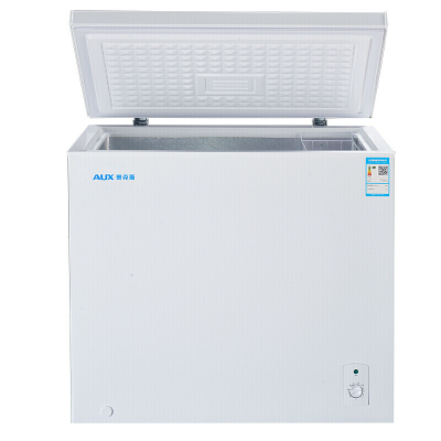 AUX/奥克斯 BC/BD-200A 冰箱冷柜商用卧式家用冰柜大容量冷藏冷冻 雪白