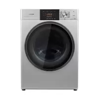 松下洗衣机8KG全自动家用滚筒8公斤变频超薄95度高温除洗 白色
