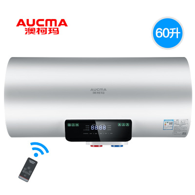Aucma/澳柯玛 智能变频遥控出水断电即热式电热水器 速热增容储水式家用洗澡沐浴 60L